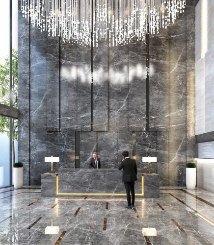 Company lobby design 2019